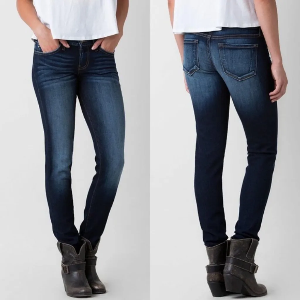 Kan Can Skinny Stretch Jean Women's Size 30 DK Beverly Style BK1045L Blue - Image 2