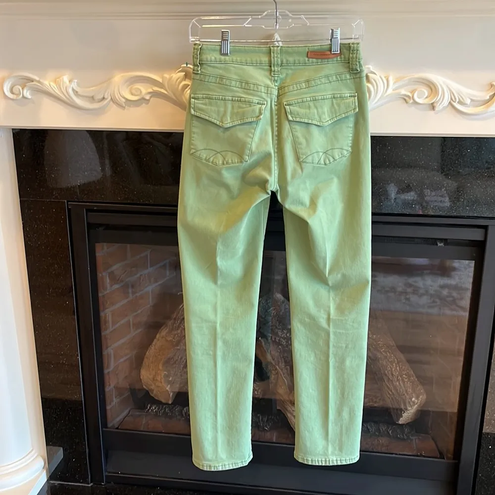 The Comfy Christopher Blue Colored Jeans Stretch Womens 2 - Image 11