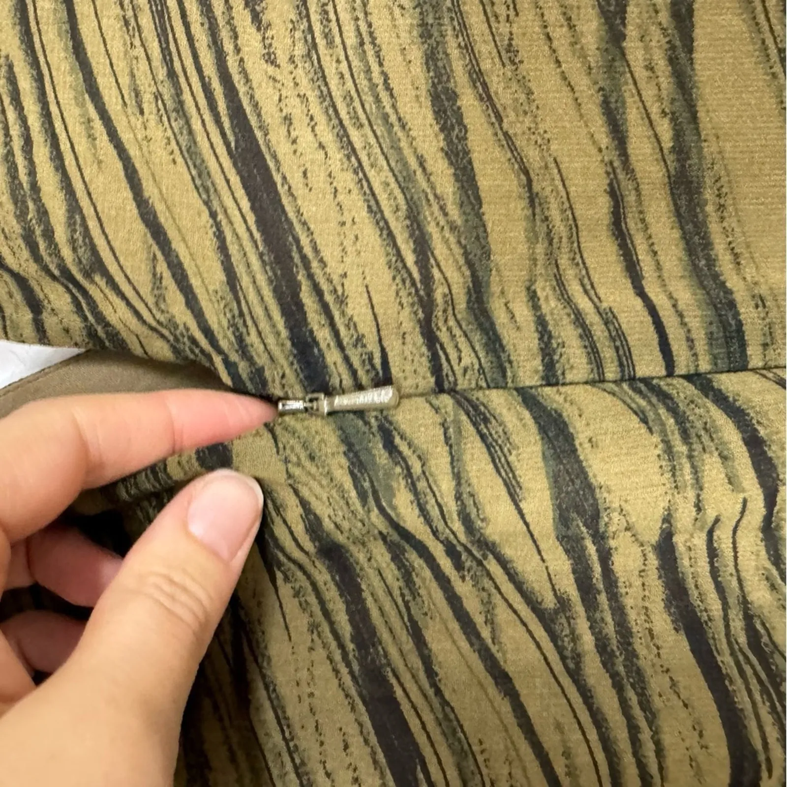 Chelsea 28 Green Split Long Sleeve Tiered Maxi Dress Women’s XL Fall Flowy Boho - Image 12