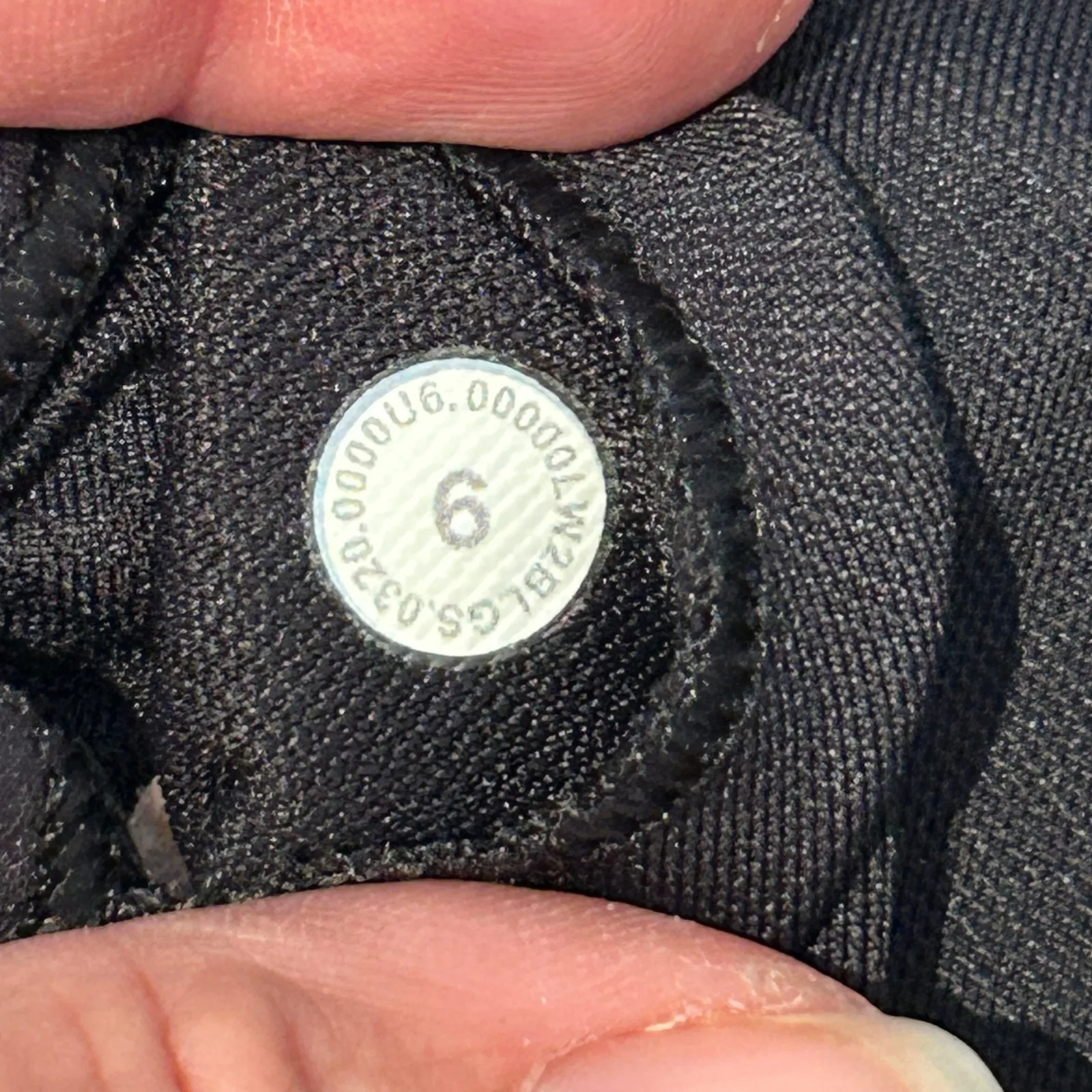 Lululemon Black High Neck Racerback Crop Tank Top Sports Bra Size 6 SMALL - Image 6