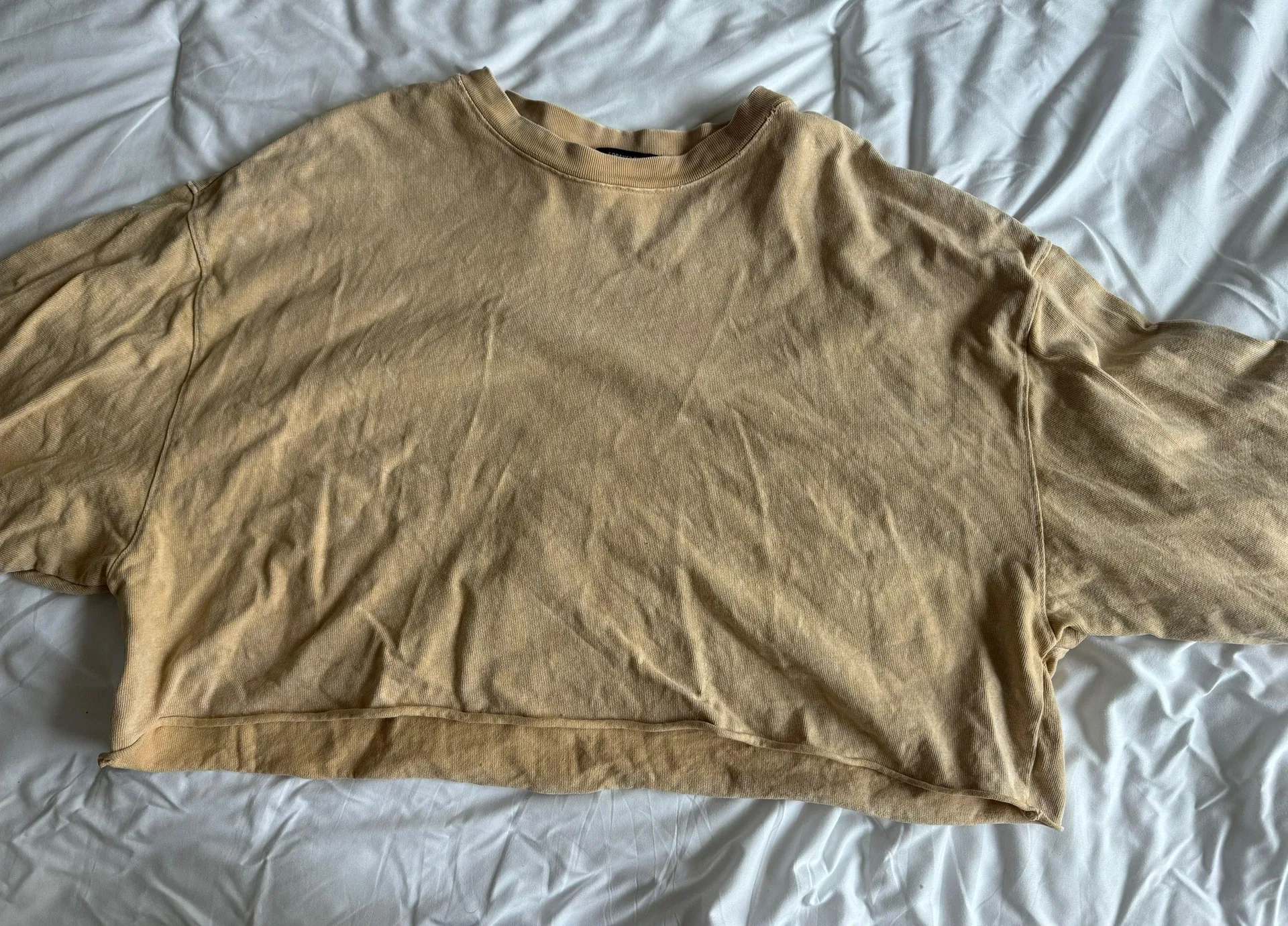 Long Sleeve Crop Top - Image 2