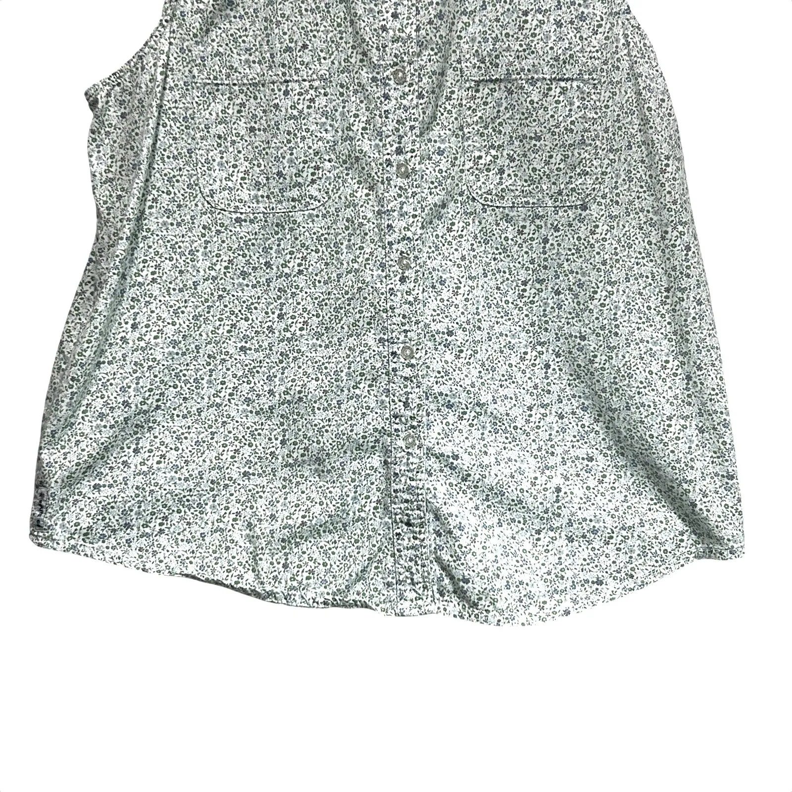 VTG Route 66 Womens Ditzy‎ Floral Button Shirt 20W Top Cotton Cottagecore Travel - Image 5