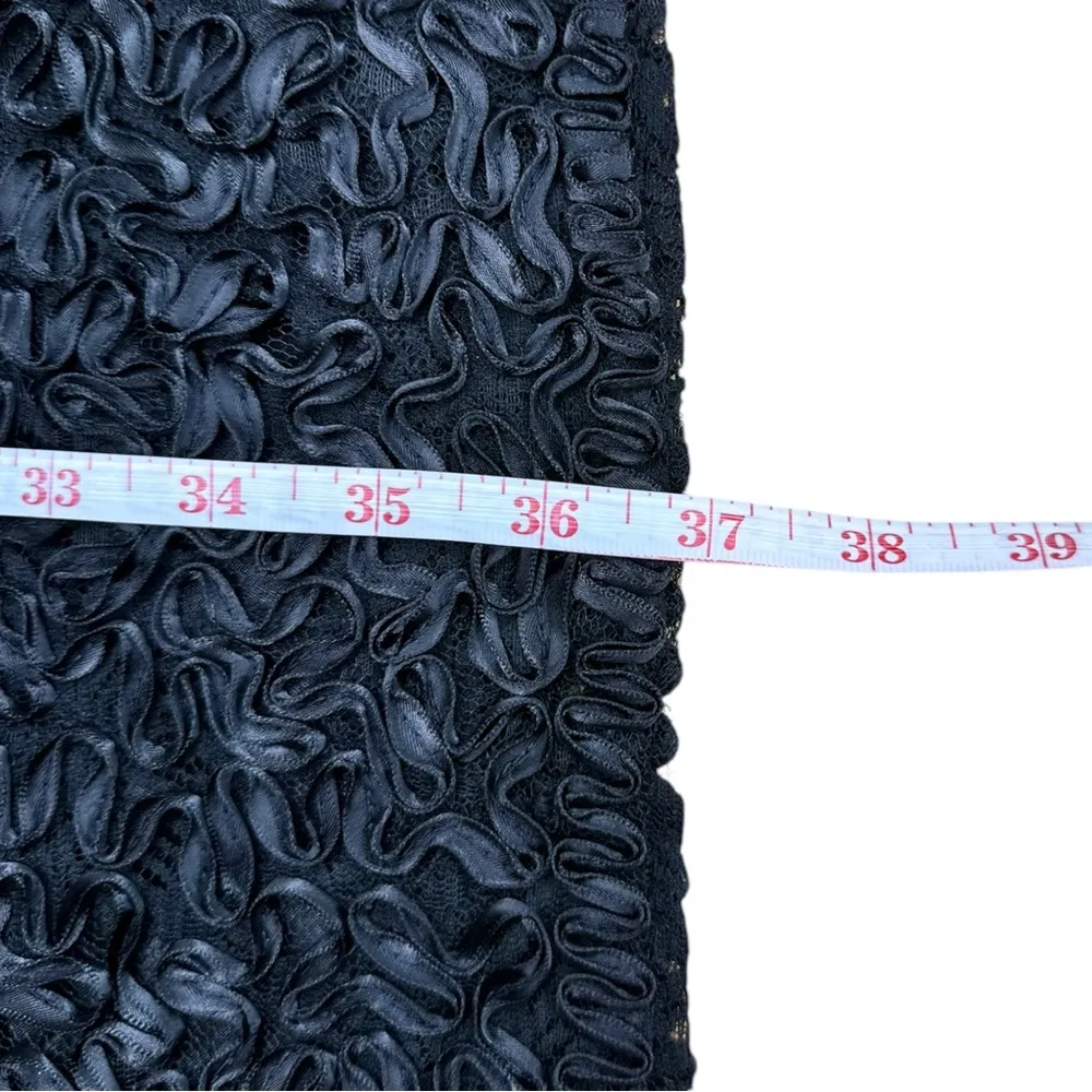 VICTOR COSA for Sak’s Fifth Avenue Black Strapless Cocktail Dress Size 4 - Image 7