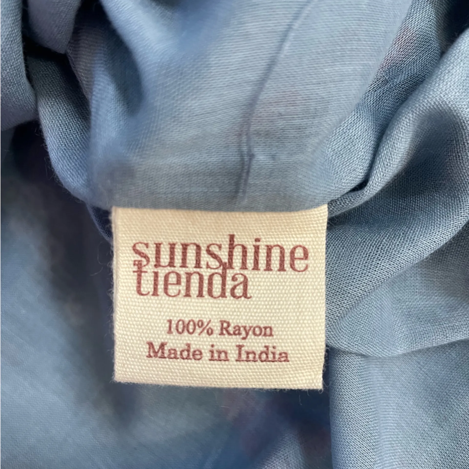 Sunshine Tienda x Tuckernuck Laura Blue Floral Tassel Mini Dress ~ Size XS/S🧡🎀 - Image 14