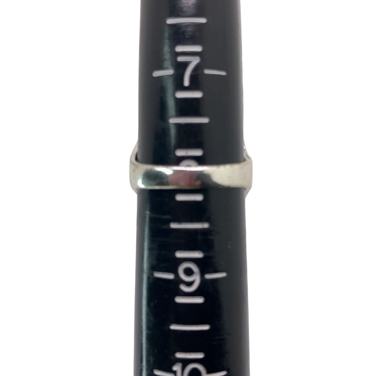 Silver Butterfly Rhinestone Statement Ring - Image 7