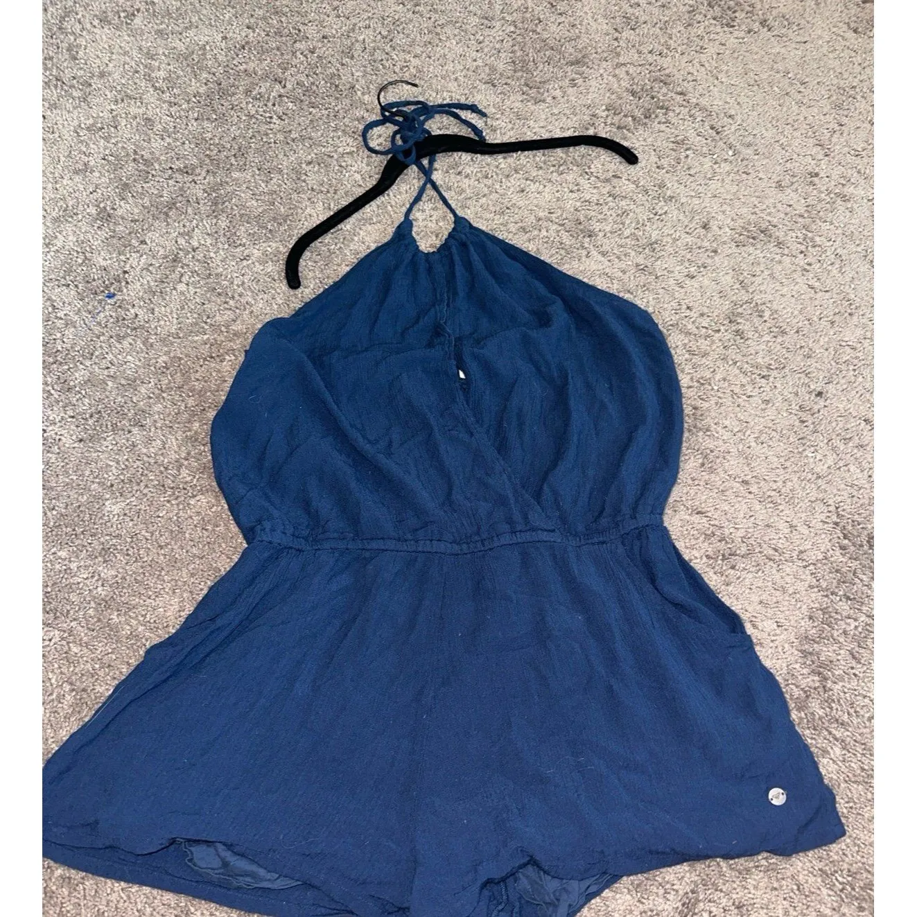 Roxy Navy Blue Romper - Image 5