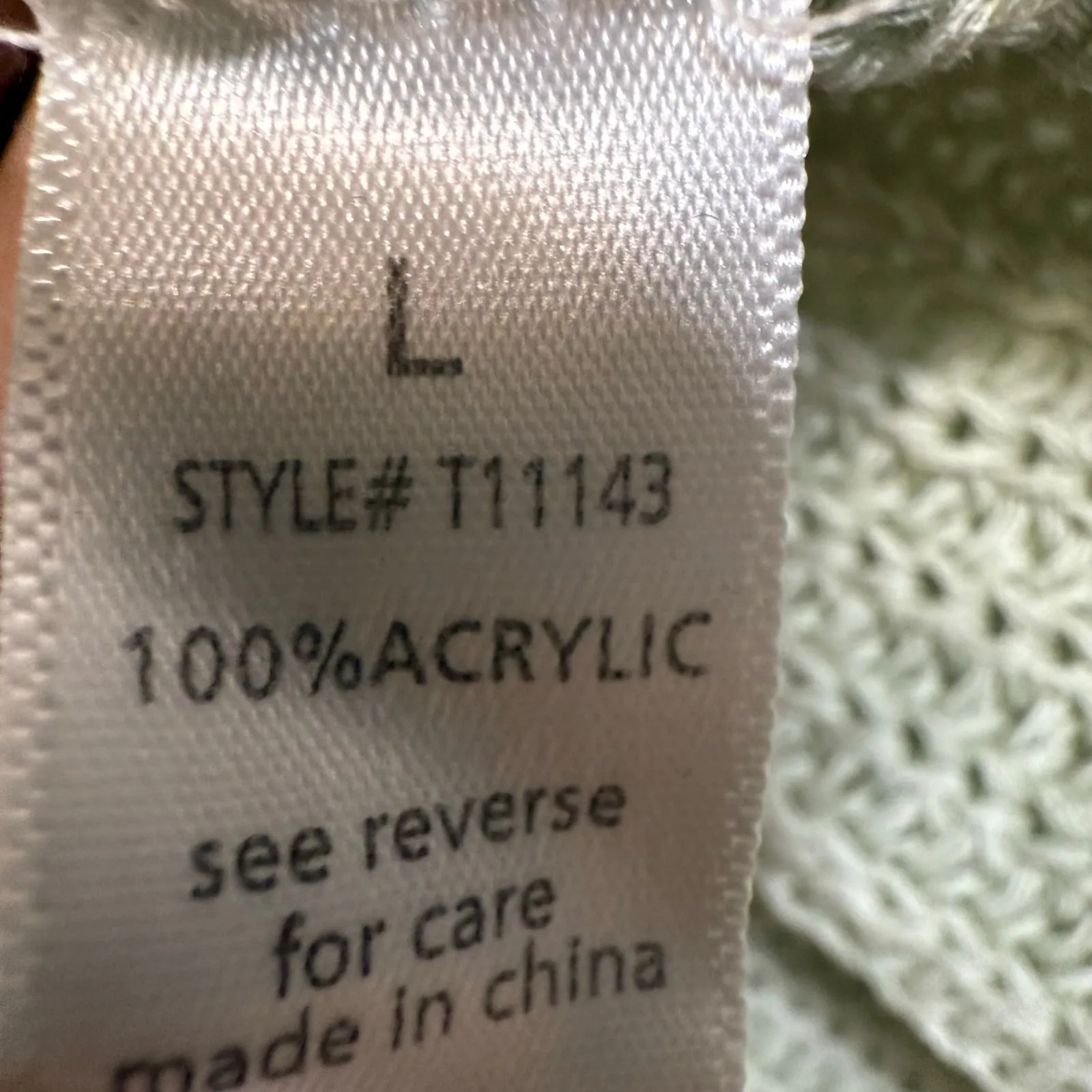 Active USA L Knit Twist Front Cropped Sage Green SoftGirl Y2K Cottage Minimalist - Image 8