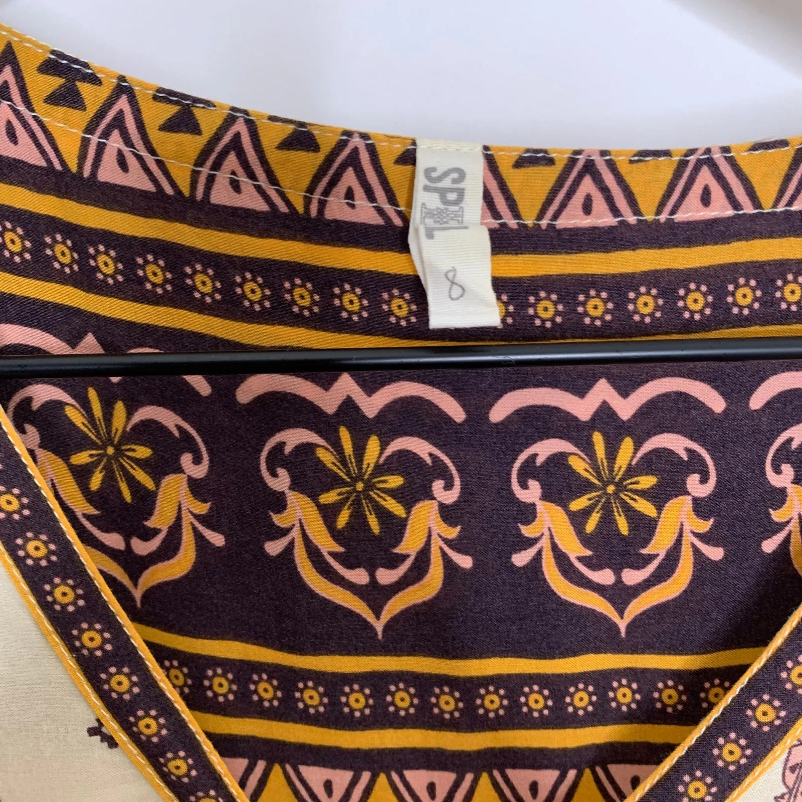 Spell & The Gypsy Desert Wanderer Playsuit Romper High Noon Australia Womens 8 Brown - Image 14