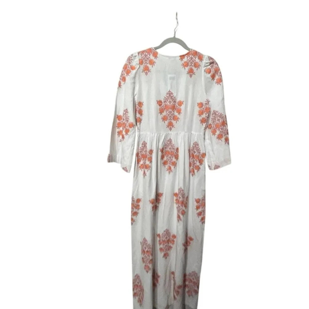 NEW Tyler Boe Lana Woven Floral Embroidered V - Image 14