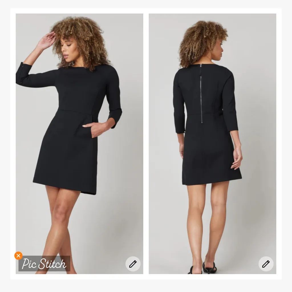 Spanx Perfect Shift Dress Black - Image 2