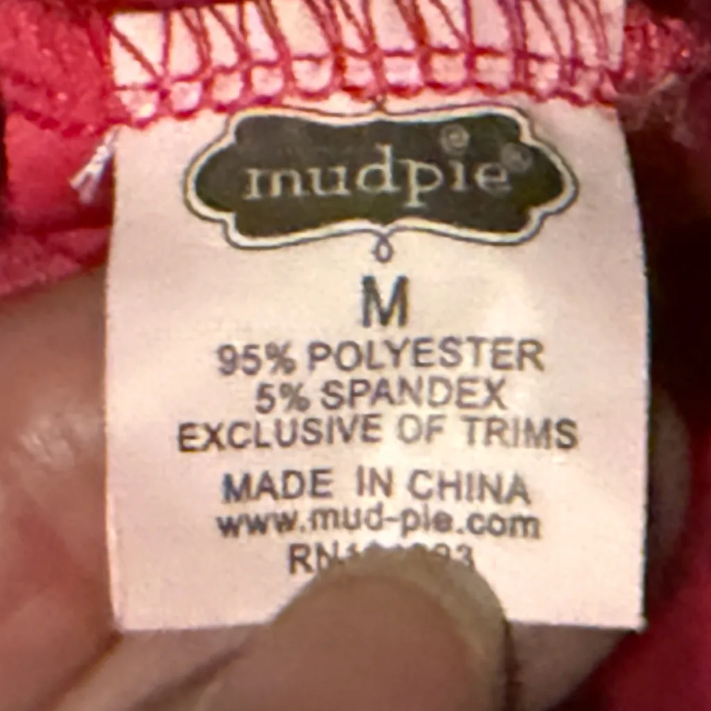 Mud Pie Pink Sleeveless Dress size small - Image 5