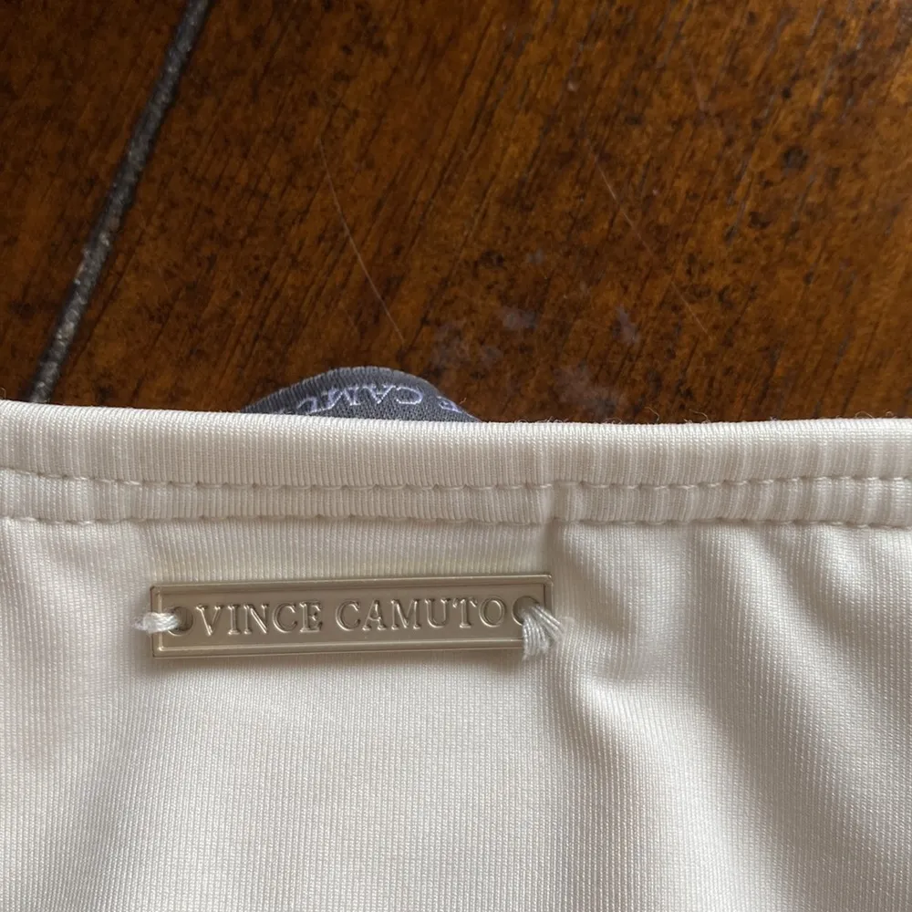 Vince Camuto bikini off white bandeau bottom and top - Image 7