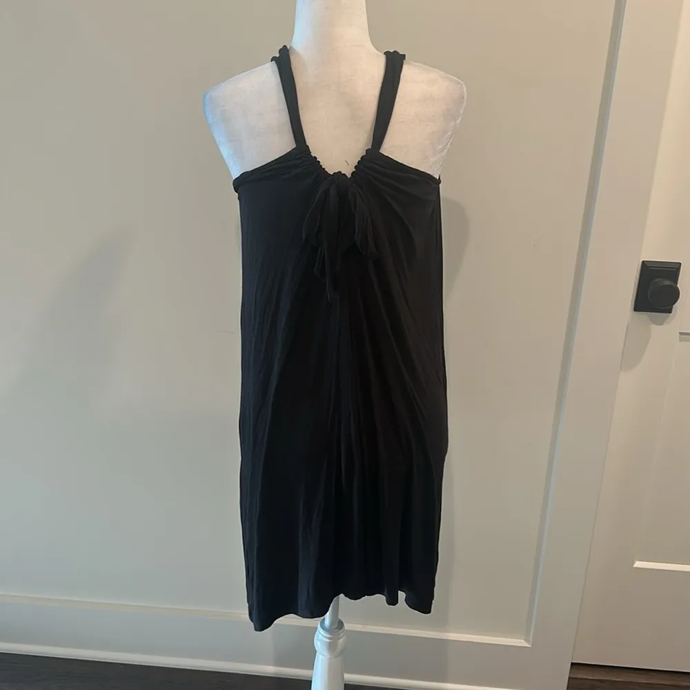 Amour Vert Black Knit Dress Sz M - Image 4