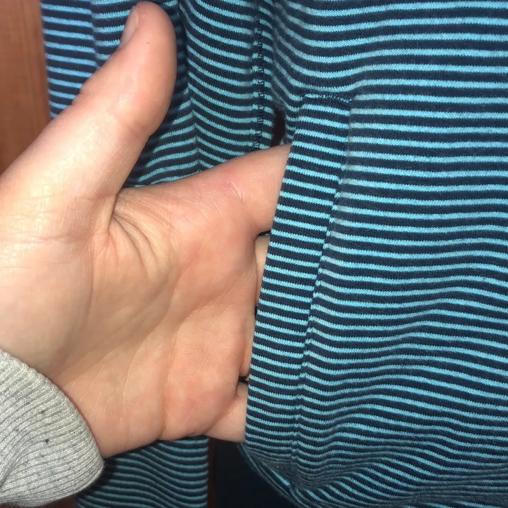 Lululemon Bliss Break Hoodie
Wagon Stripe Inkwell Blue Moon / Inkwell si… - Image 7