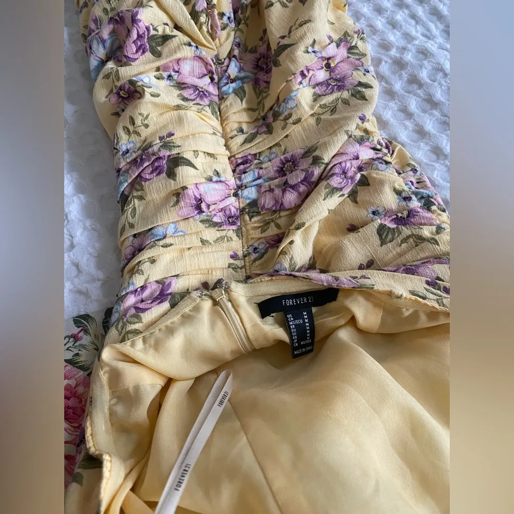 Forever 21 floral dress pastel - Image 8