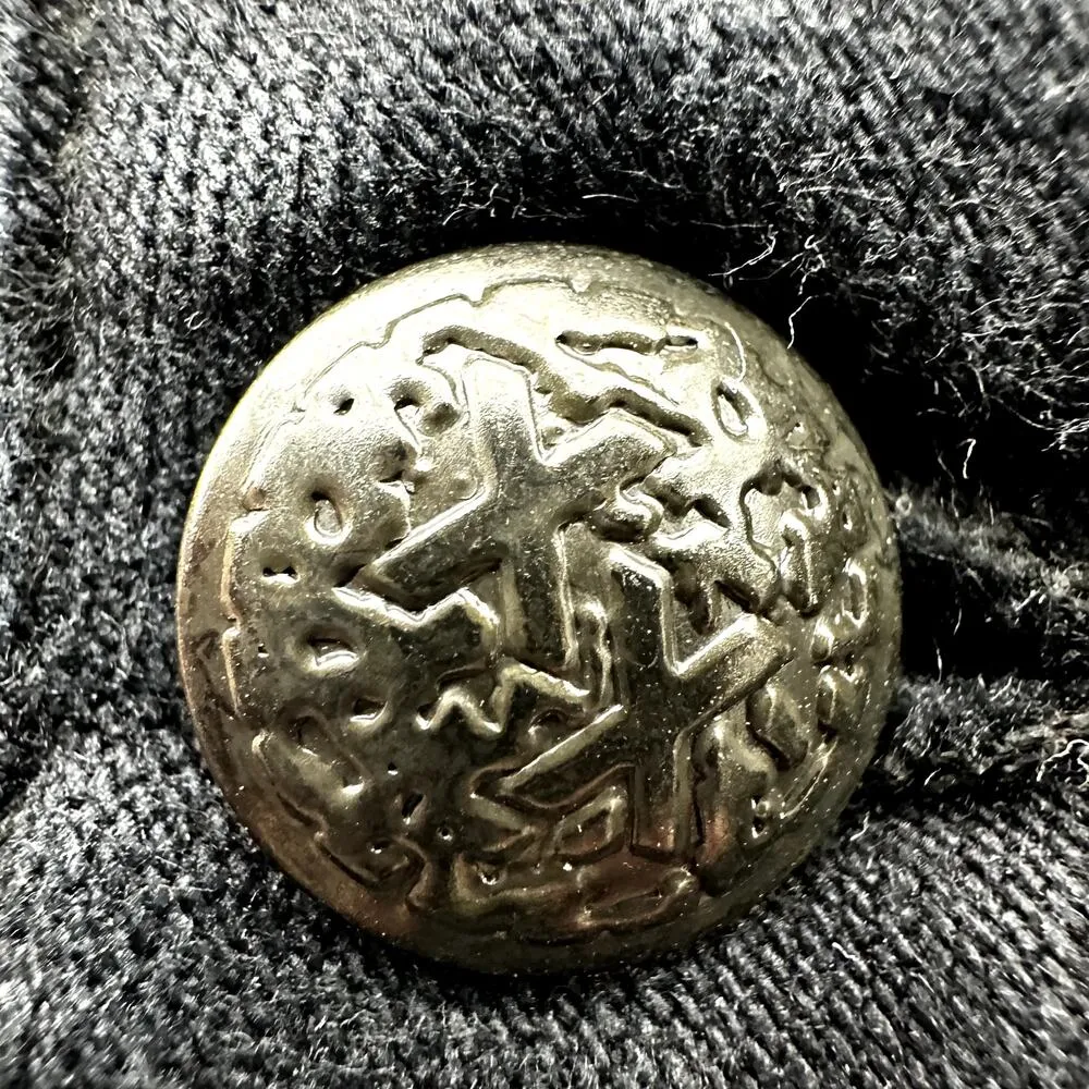 Brazil Roxx Jeans Straight Embroidered Embellished Rhinestone Black 6 28x31 - Image 2