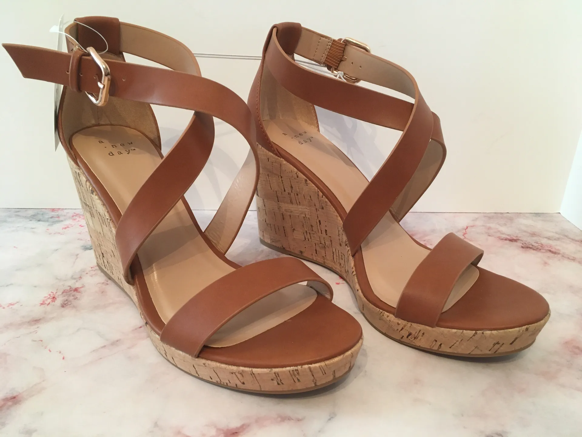 Corky Wedge Heels, Size 9 1/2 Brown - Image 4