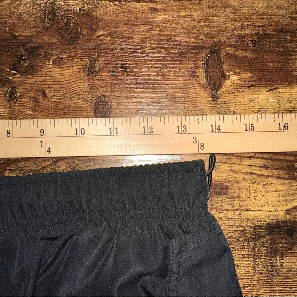 I DUN Jade by Block Pants Womens Small Black Parachute Cargo Straight Leg Jogger - Image 3