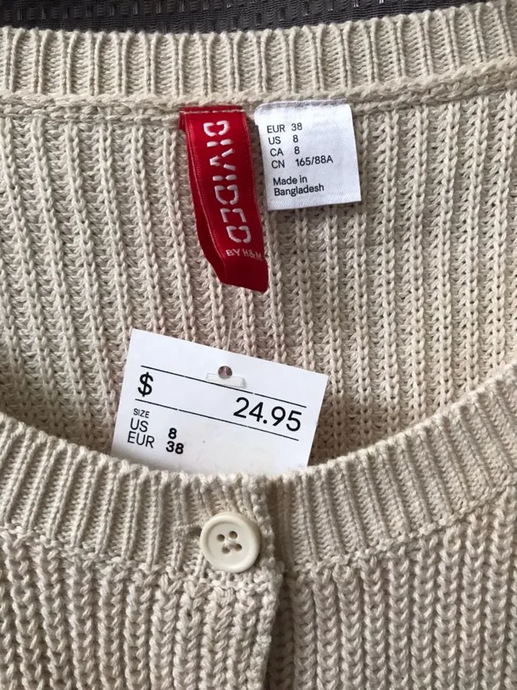 Beige Cardigan - Image 4