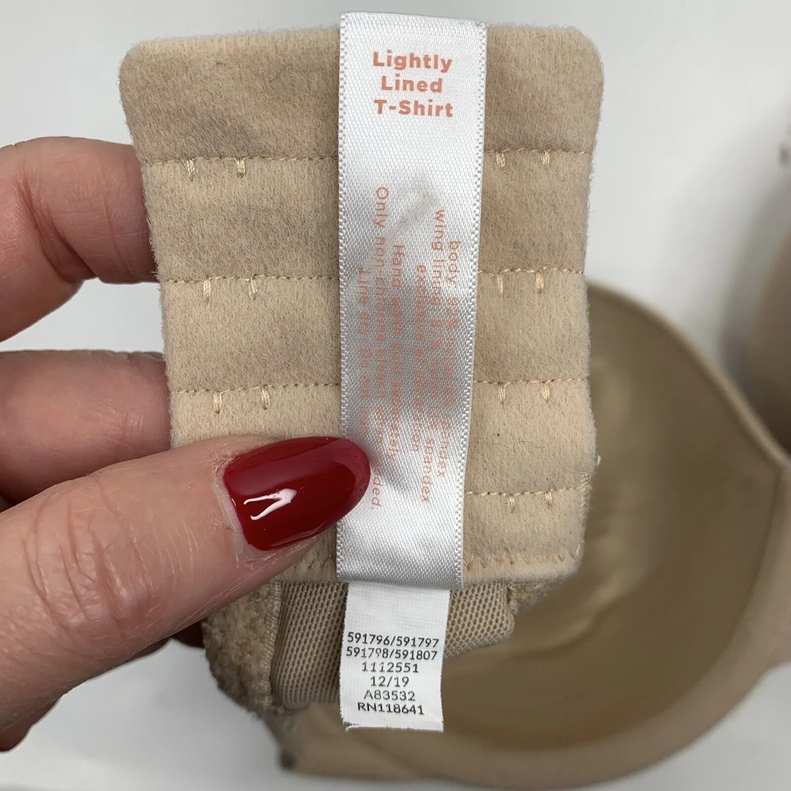 Cacique Sz 38DDD Bra Lightly Lined T-shirt Nude Full Coverage Underwired Women’s - Image 8