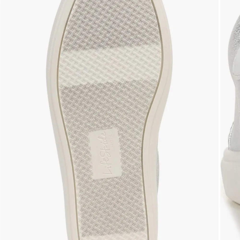 Life Stride Happy Hour Slip-on Sneaker Silver 8 - Image 5