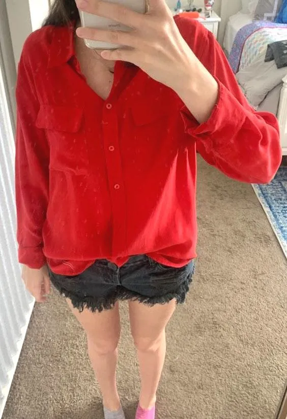 Equipment Red Blouse - Image 2