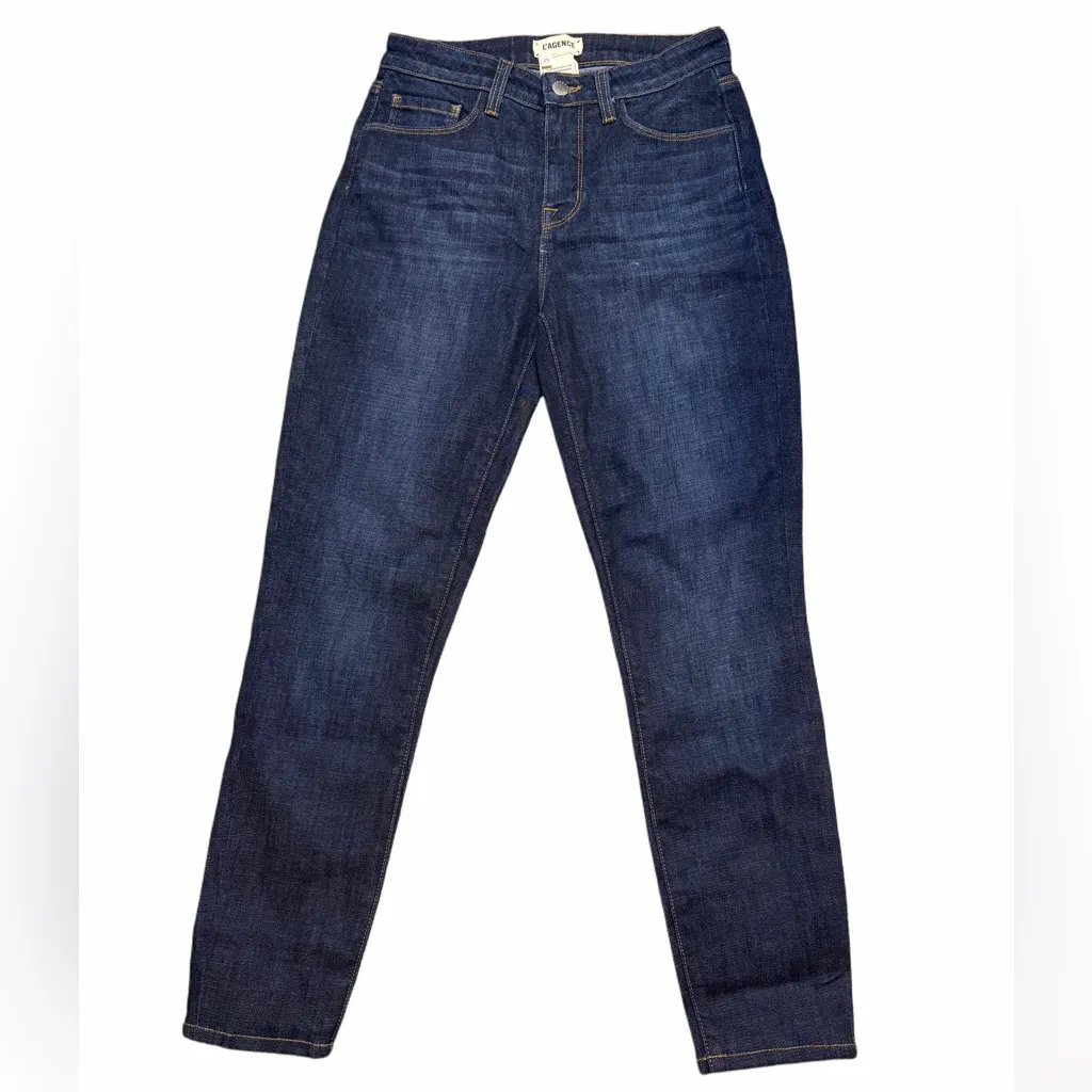 👖✨ L’AGENCE Margot High-Rise Skinny Jeans | Style 2294BEK | Size 25 - Image 2