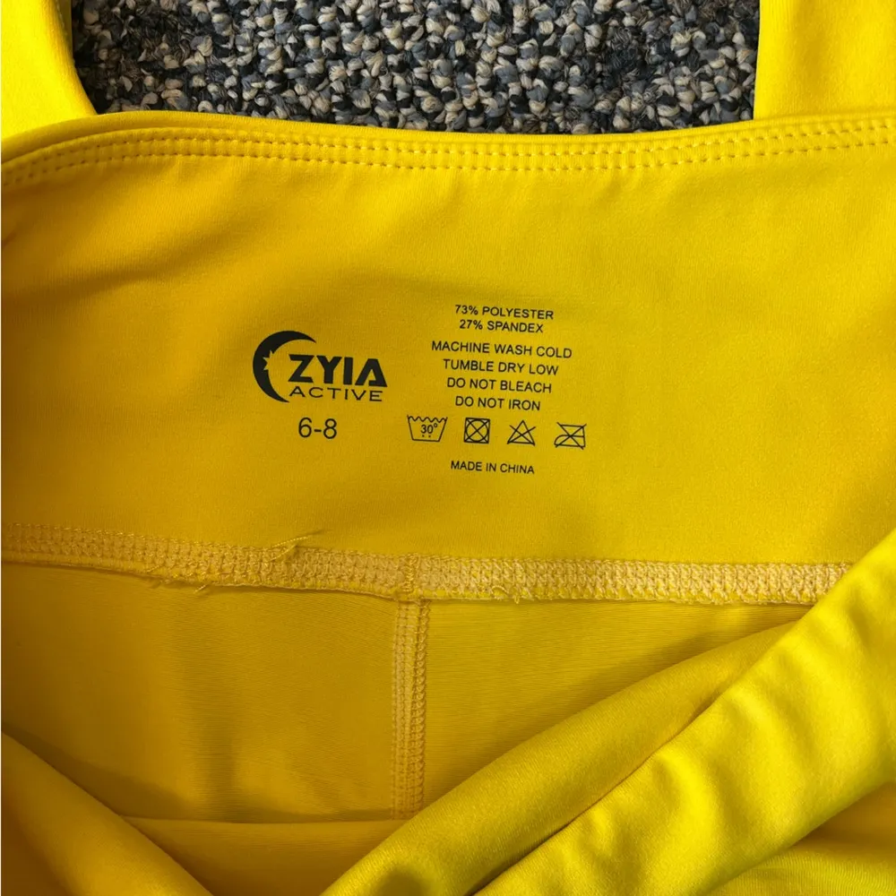 Zyia Active daffodil luxe mesh leggings - light n tight - high rise - Image 4