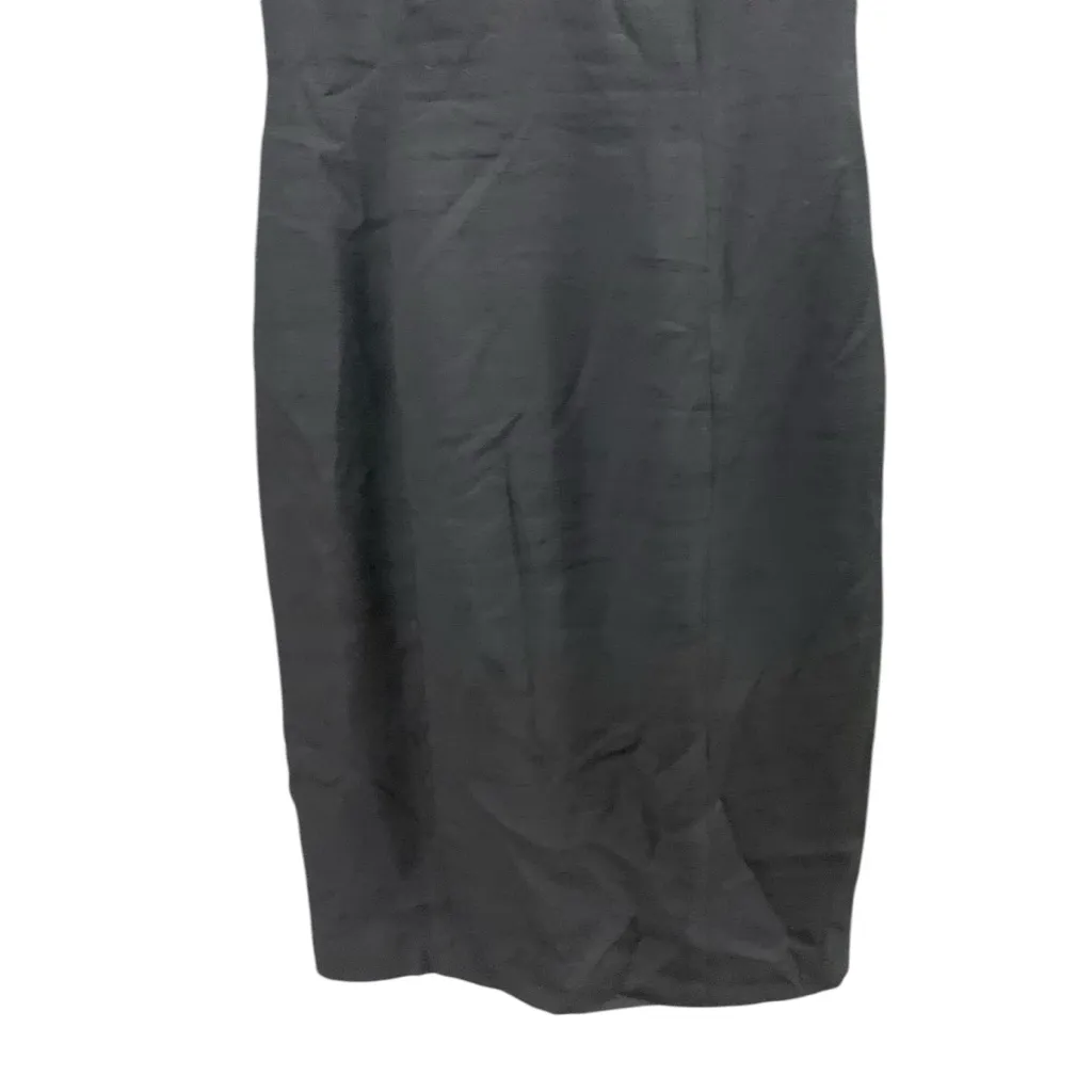 AJ Bari Vtg 90s Black Off the Shoulder Big‎ Bow Accent Cocktail Party Dress Sz 8 - Image 4