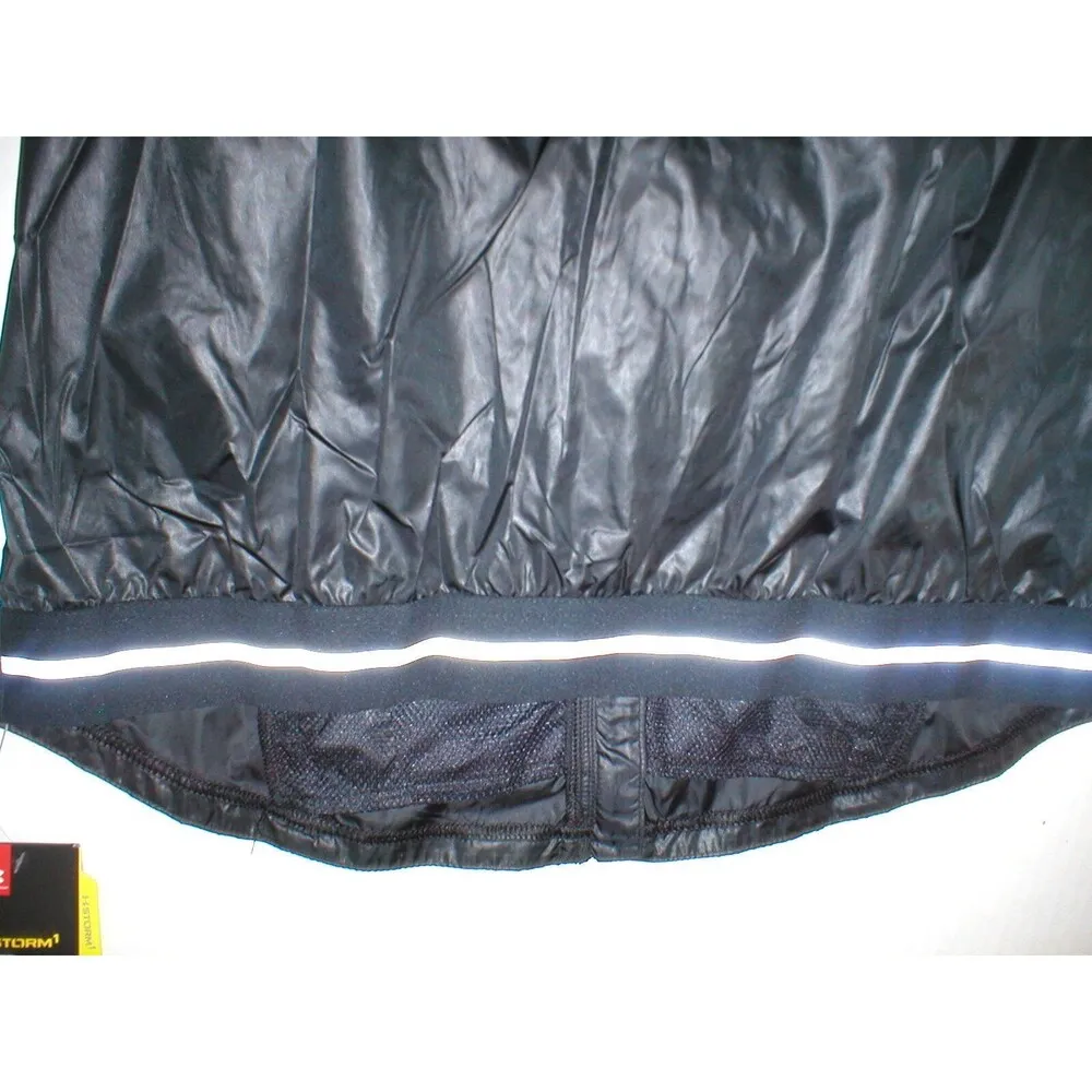 New Womens Under Armour Vest NWT Storm Black M Reflective Run Water Resistant Size M - Image 11