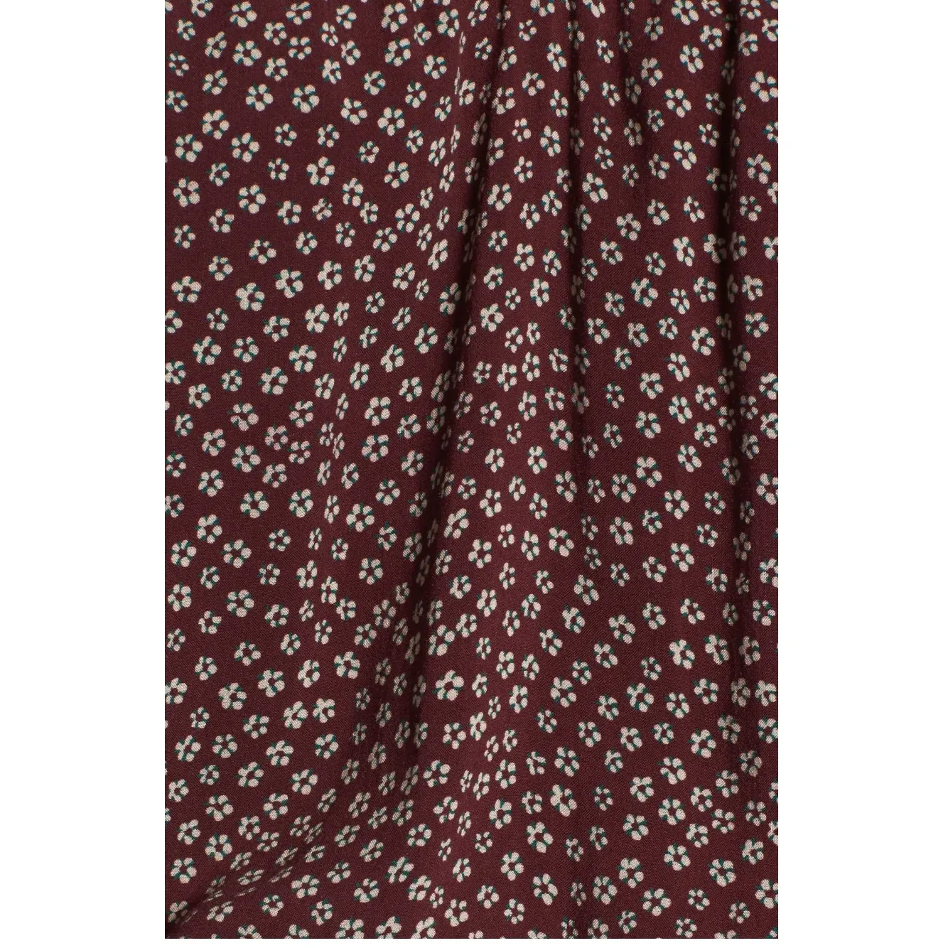 Paige Carmine Off the Shoulder Mini Dress Size L in Wine Tasting Ditsy Floral - Image 14