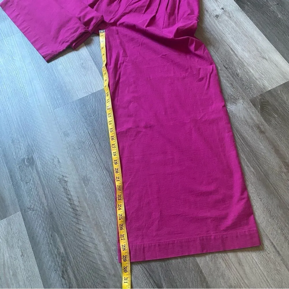 Anthropologie High Rise Pleated Pants Orchid Purple Wide Leg 6 - Image 11