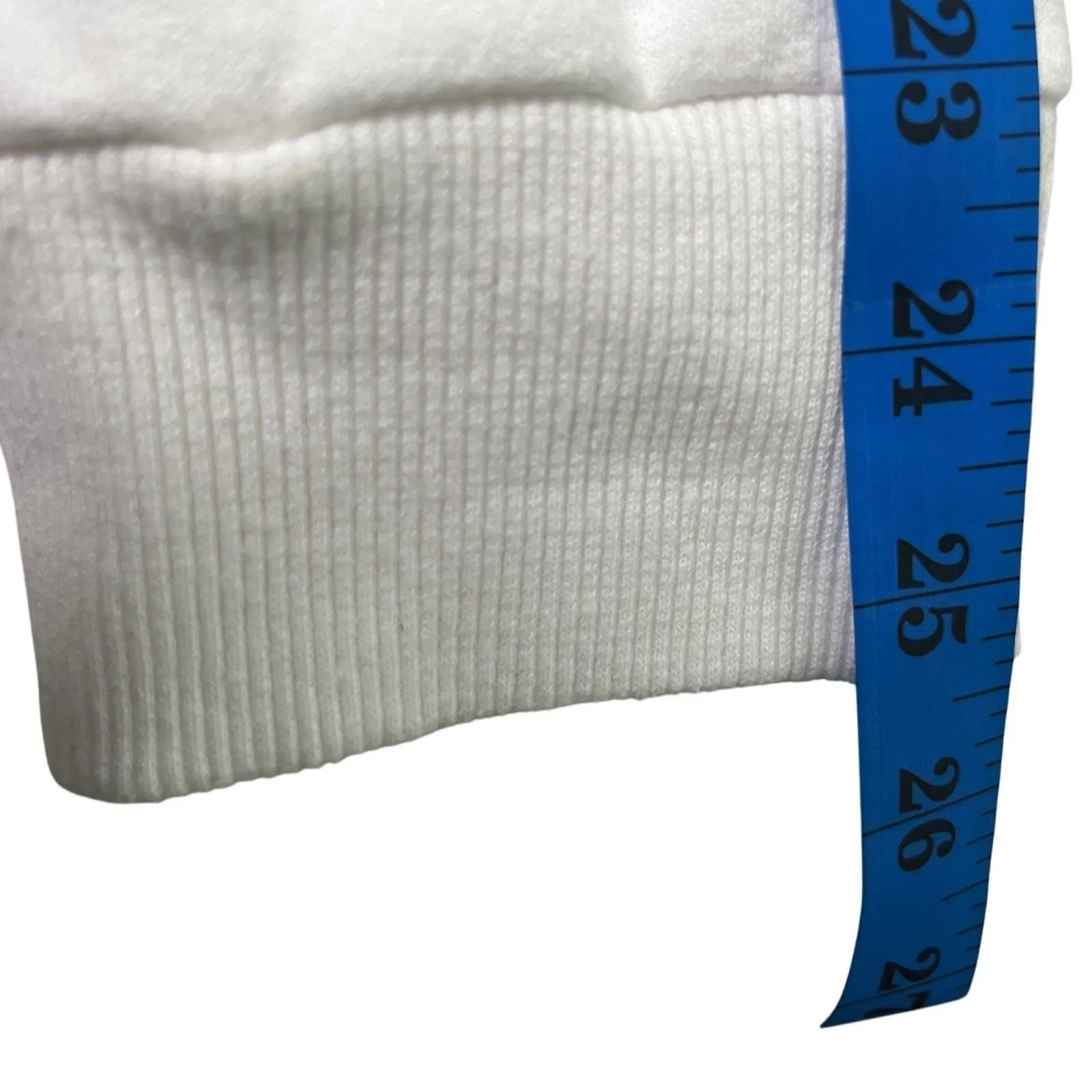 Paris City of Love White Sweatshirt Pullover Crew Neck Long‎ Sleeve Preppy - Image 8