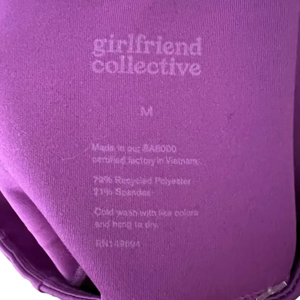 GIRLFRIEND COLLECTIVE Compressive High Rise Leggings - Wildflower Purple - Image 8