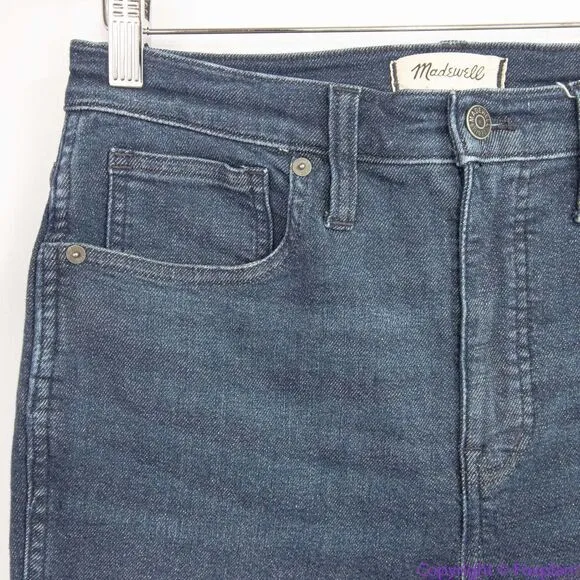 NEW Madewell‎ 10" High-Rise Skinny Jeans in Bensley Wash, 28 - Image 13