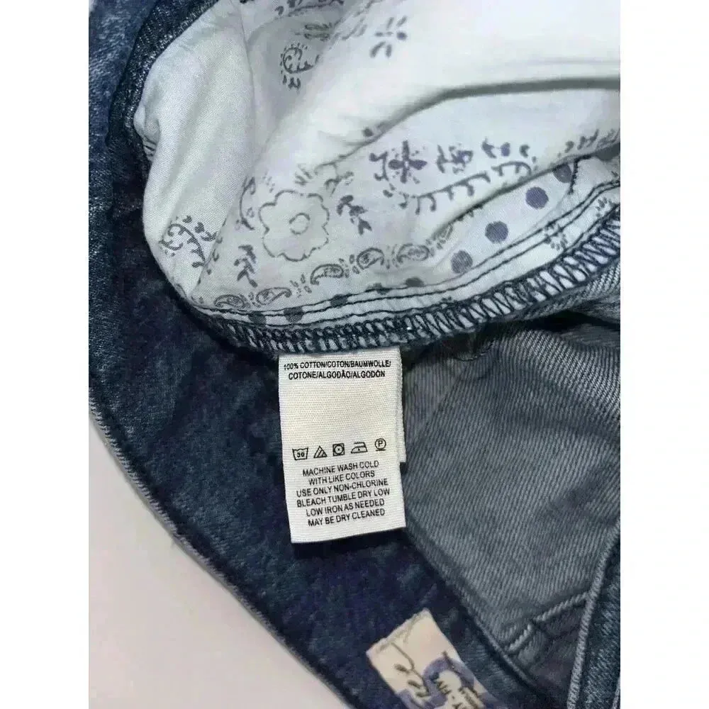 We The Free People Jade Belted Denim Jean Skirt Size 25 Blue Cotton A Line - Image 4