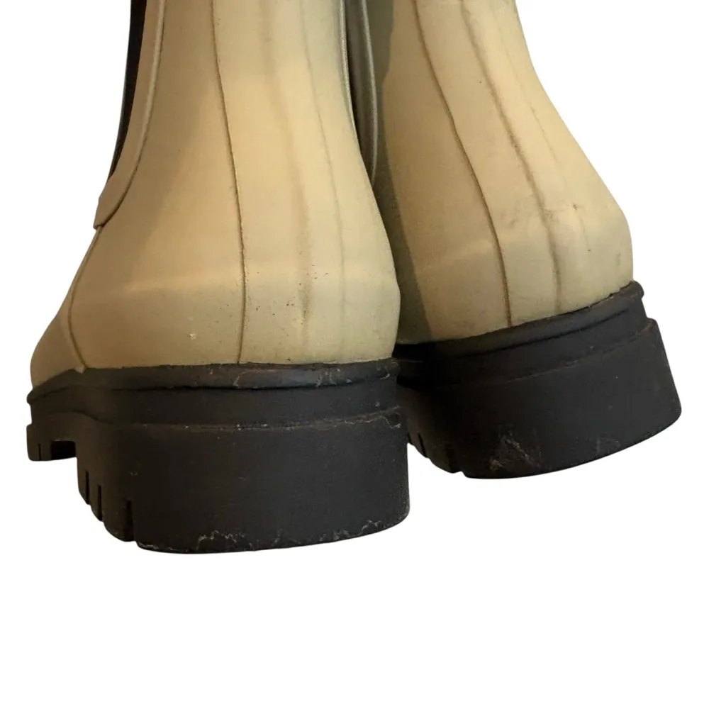 Everlane The Rain Boot Chelsea Chunky Rubber Ankle Rain Boots Sustainable, Sz 6 - Image 11