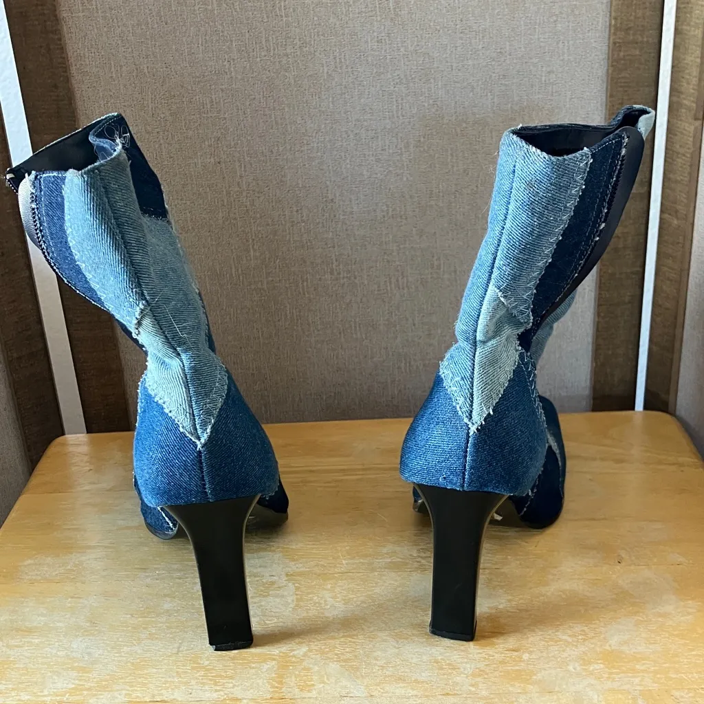 LEI patchwork boots 9 - Image 10