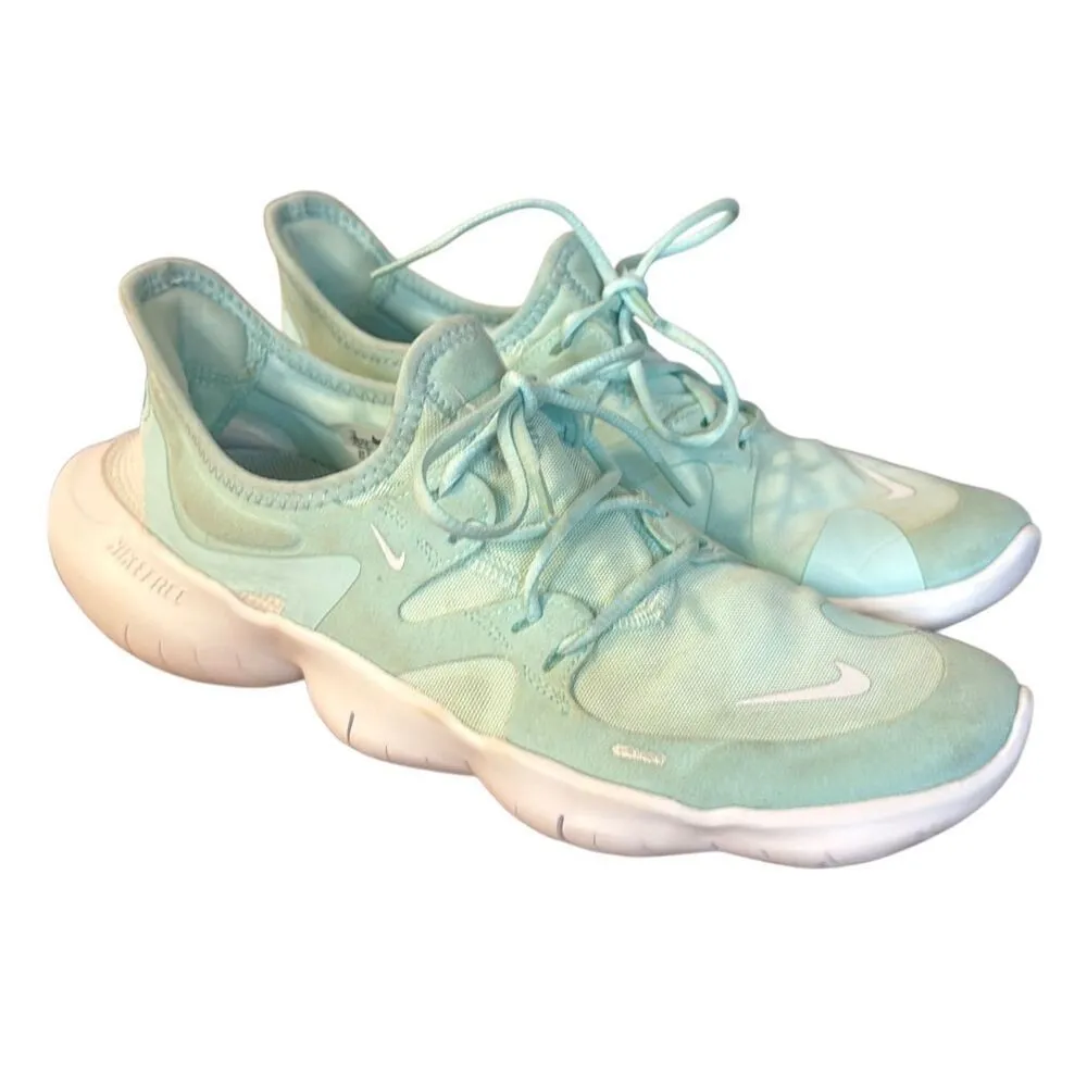 Nike Free run 5 turquoise running sneakers 9 - Image 2