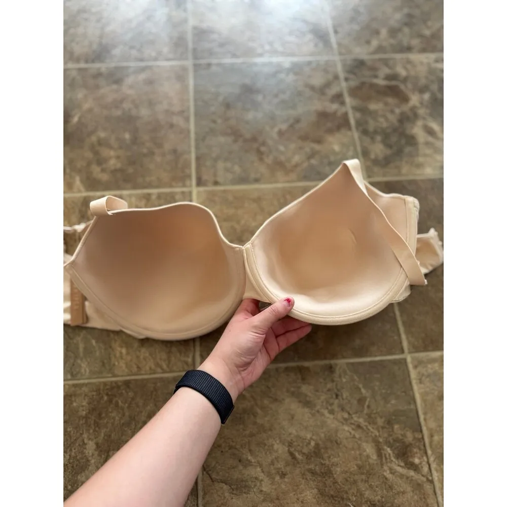 Skims Fits Everybody Demi T-shirt Bra Sand 42DDDD - Image 5