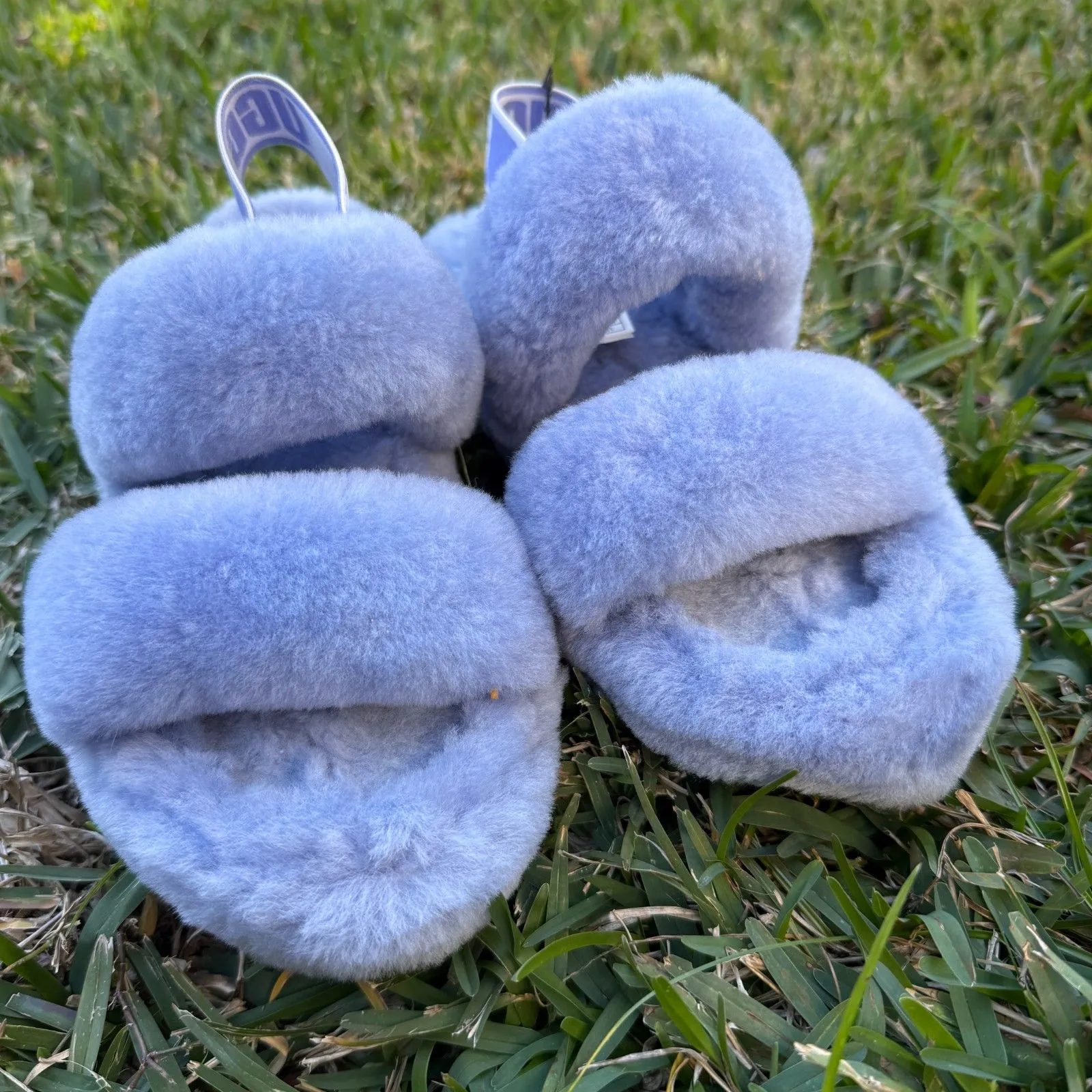 Ugg Fluff “Oh Yeah” Slide Size 7 - Image 4