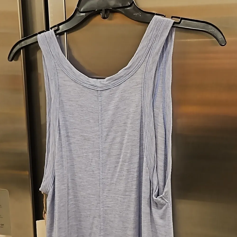 💕FRESH LAUNDRY💕 Scoop Neck Sleeveless High Low Dress ~ Light Blue Small S NWT Size XL - Image 4