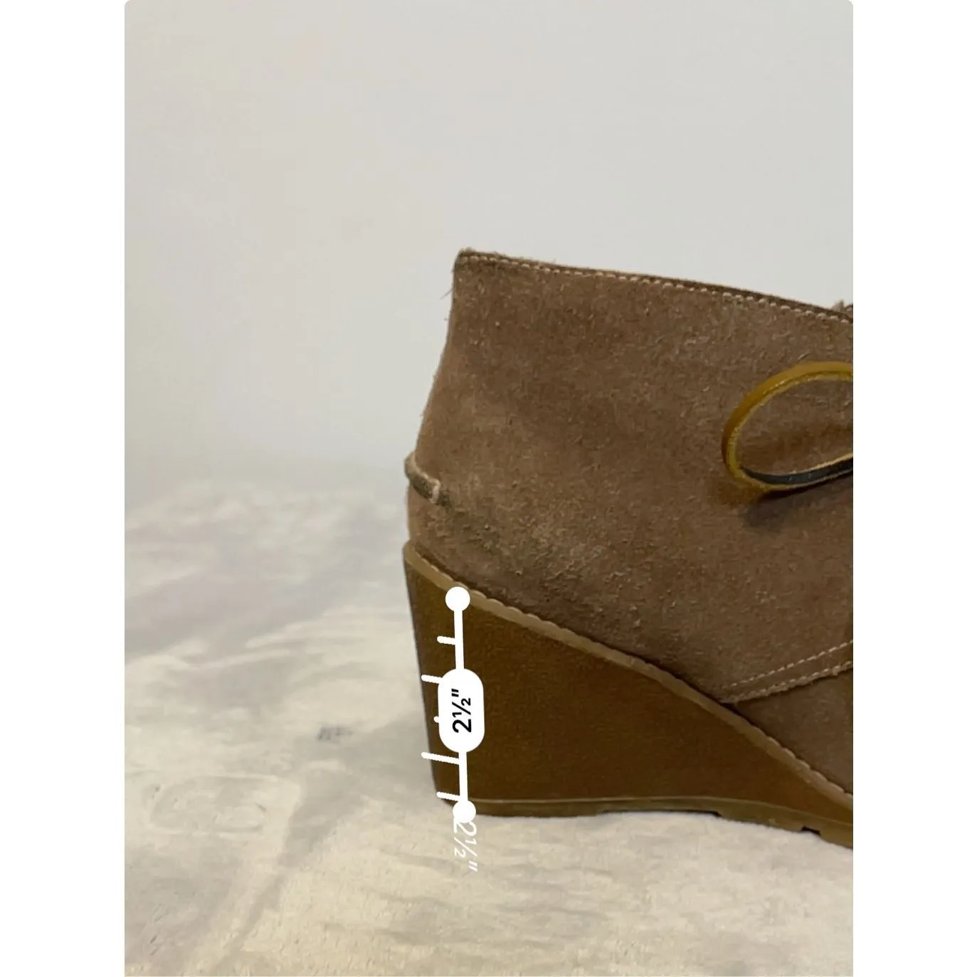 Sperry Suede Fall Booties Tan Women’s 8 - Image 9