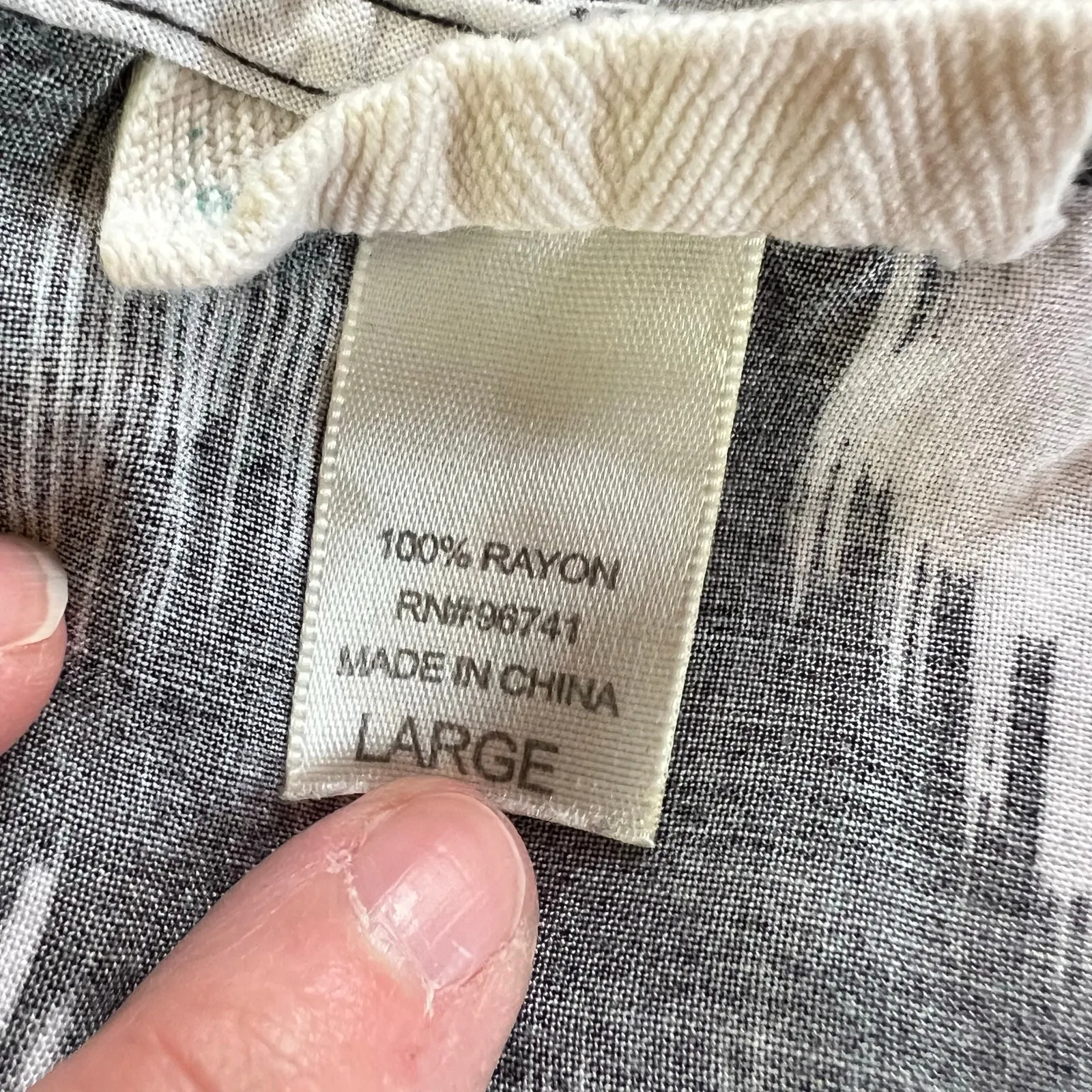 Belle du Jour Womens Tank Top Sleeveless Scoop Neck Pullover Black White Large - Image 9