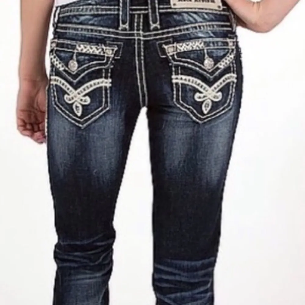 Rock Revival Elaina boot jeans size 25 dark bootcut jeans rock revival jeans​​​ - Image 3