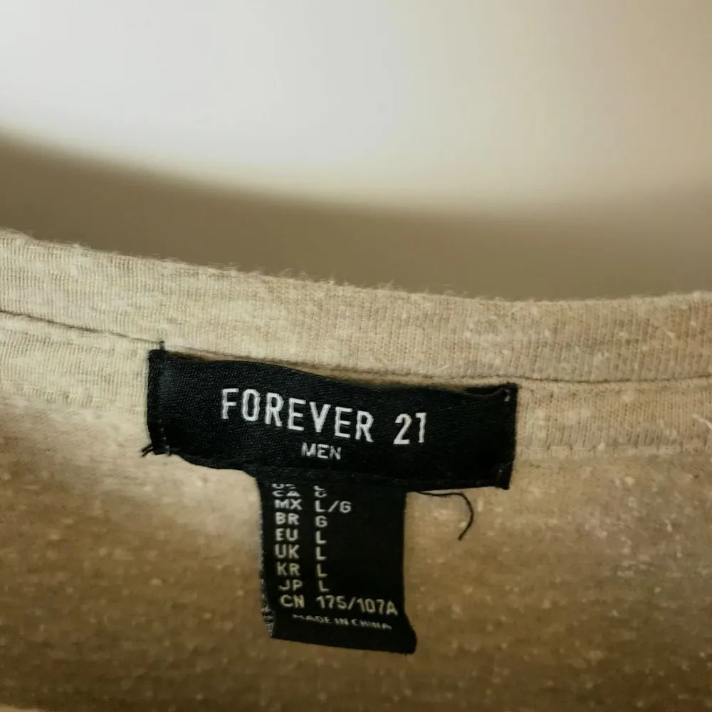Forever 21 T Shirt Modern Long Minimal Classic Plain Tee Short Sleeve Cotton - Image 4