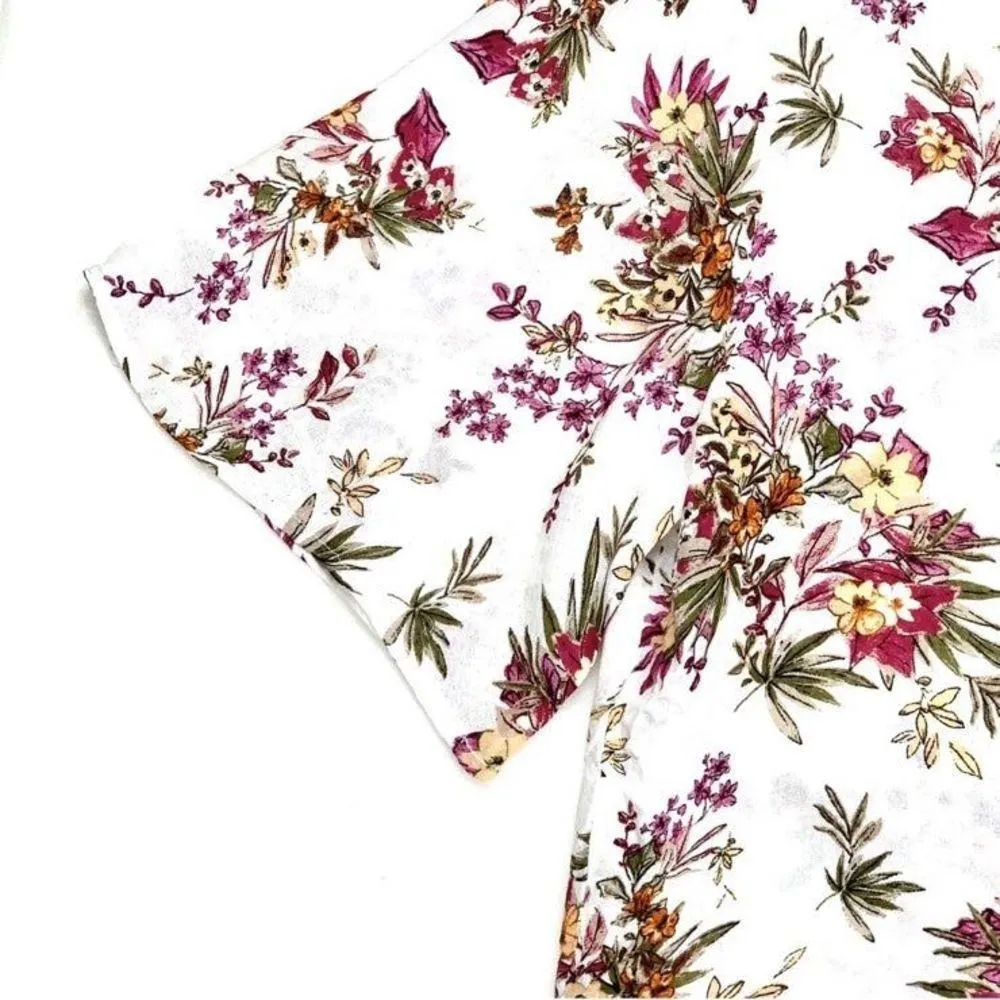 Sociallite Womans Floral Blouse XS - Image 3