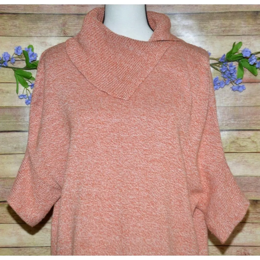 Cabi Ladies Short Sleeve Pullover Cowl Neck Sweater Size XS Stretch Casual Warm - Image 2