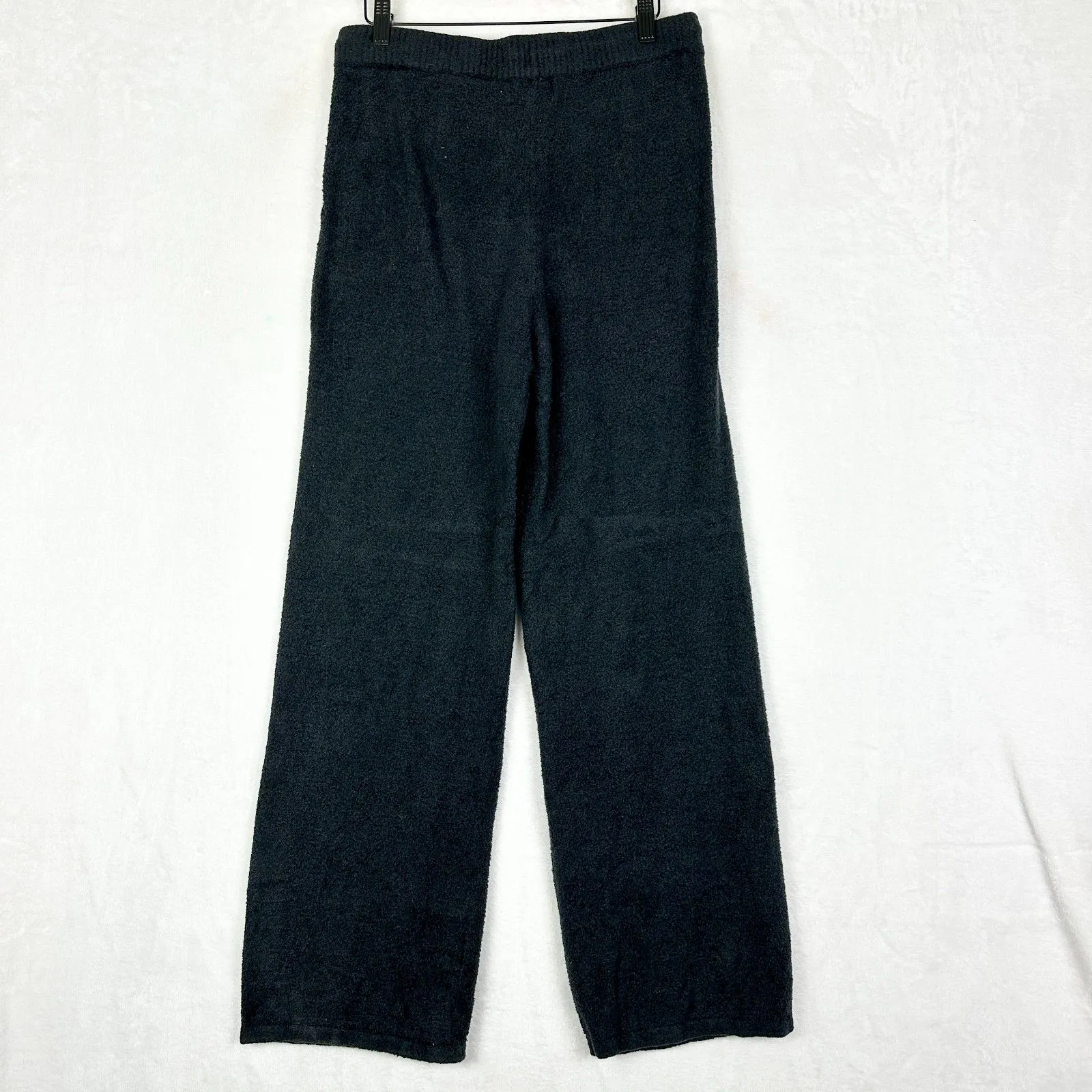 Barefoot Dreams CozyChic Lite Patch Pocket Long Pants Size Small Carbon Grey - Image 4