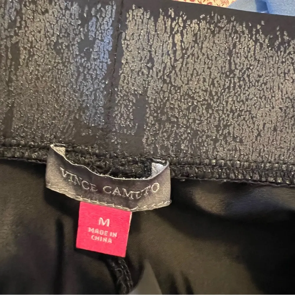 Vince Camuto Leggings Black Crinkled - Image 10